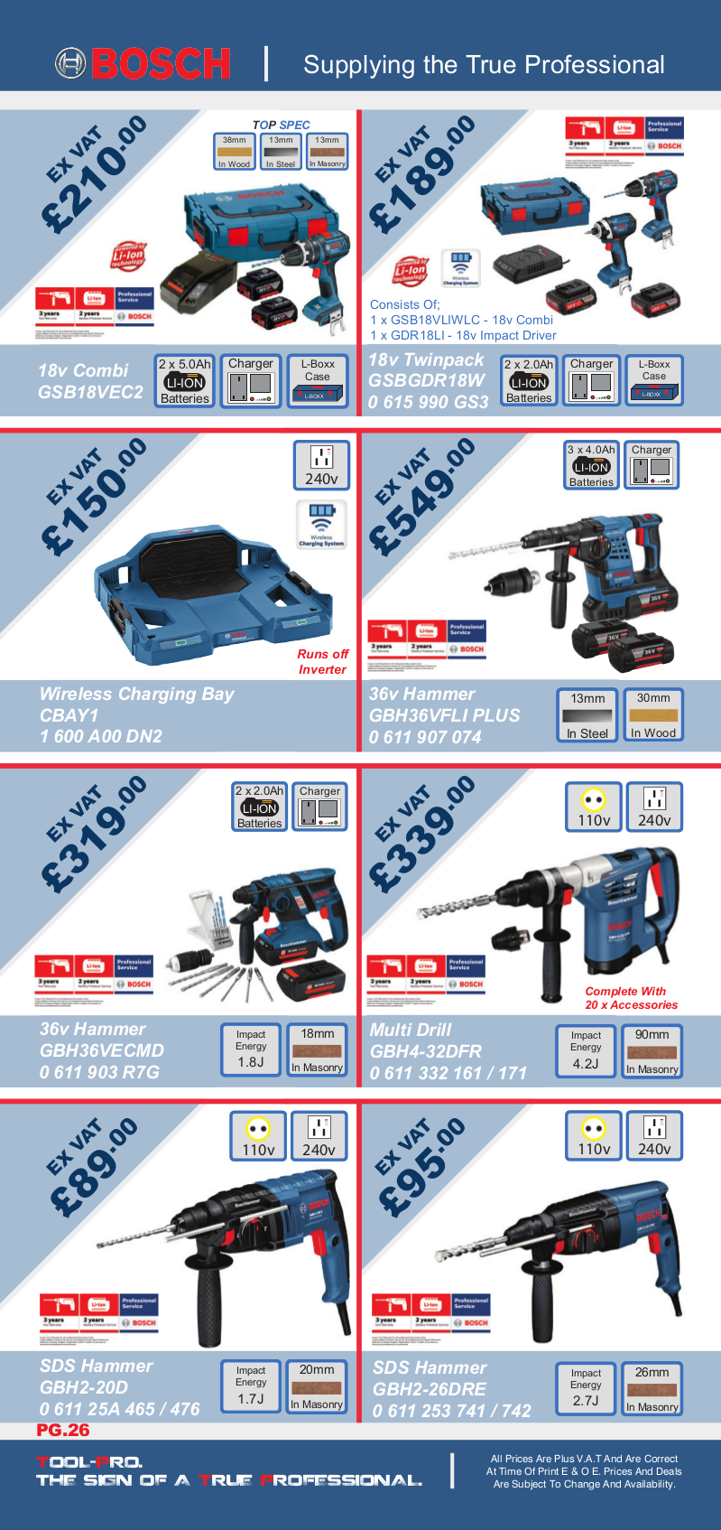 Tool-Pro Catalogue Page 26