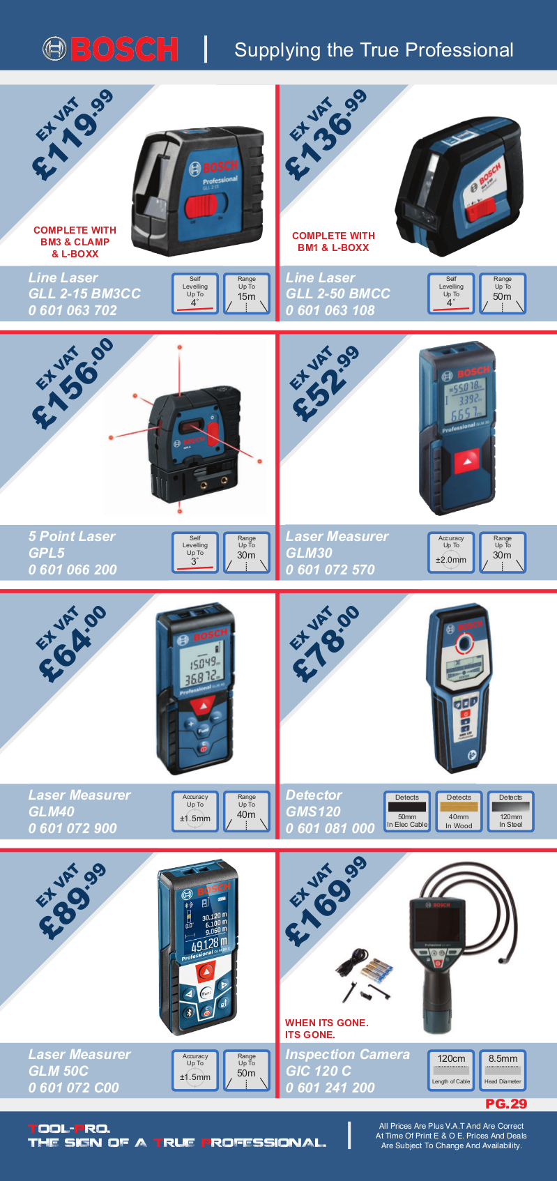 Tool-Pro Catalogue Page 29
