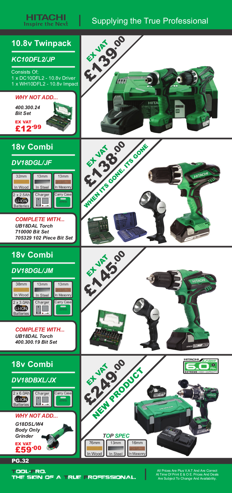 Tool-Pro Catalogue Page 32