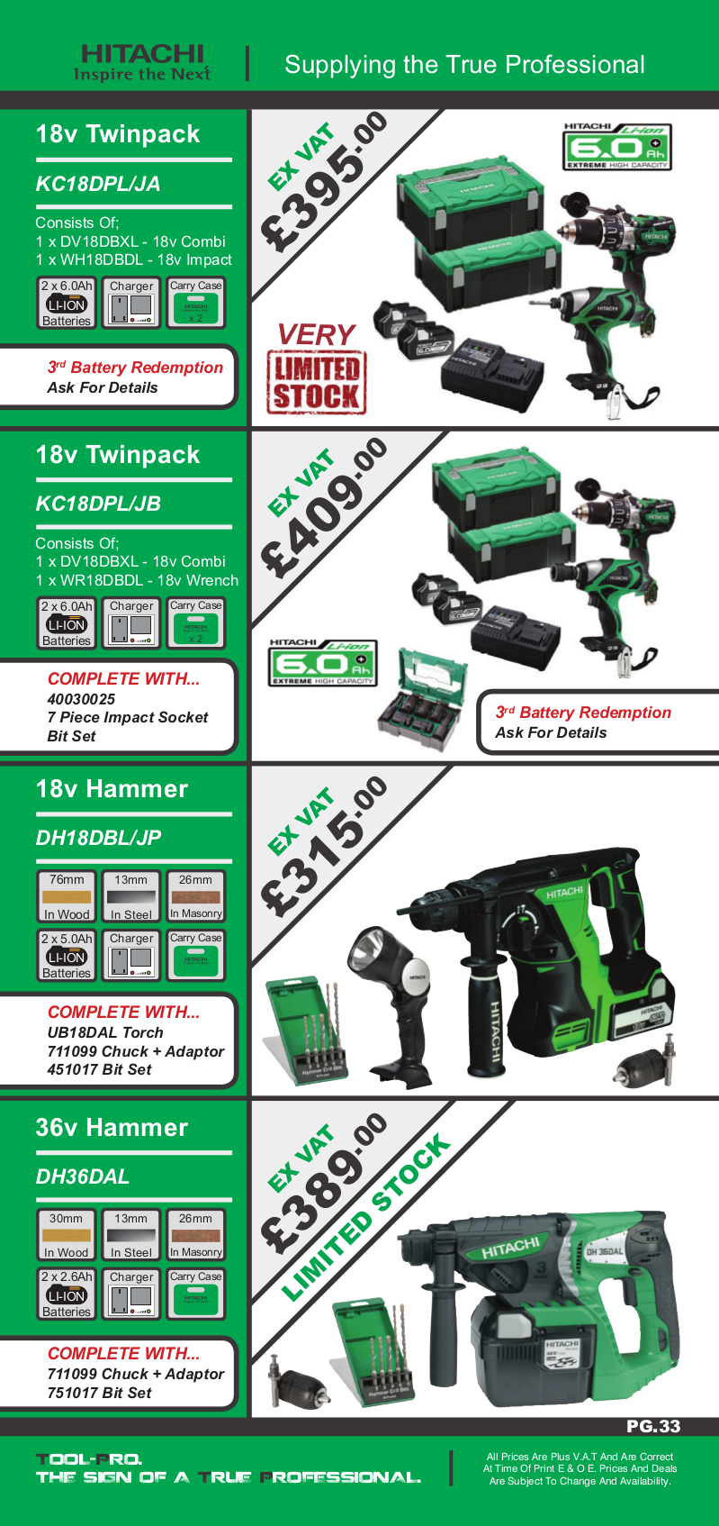 Tool-Pro Catalogue Page 33
