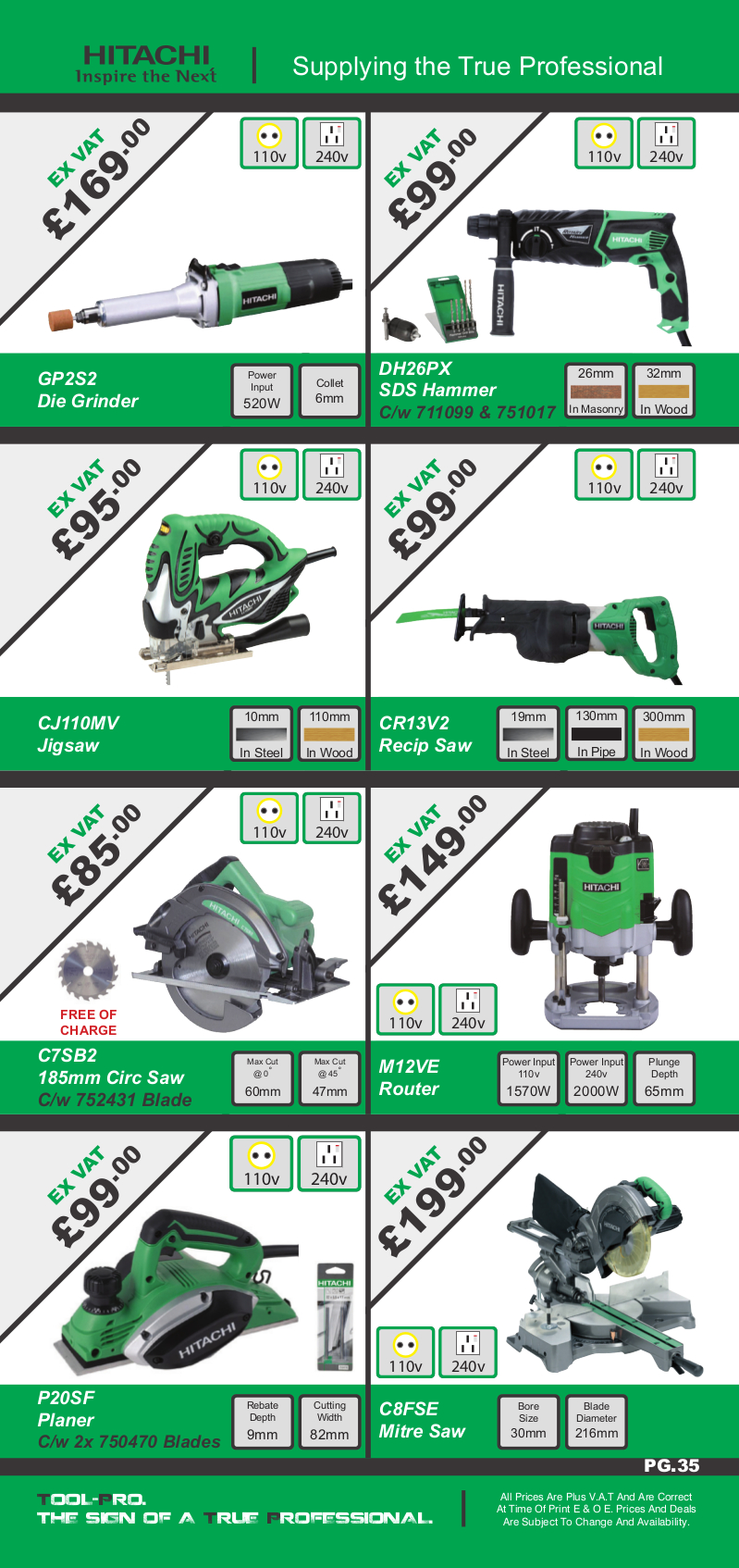 Tool-Pro Catalogue Page 35