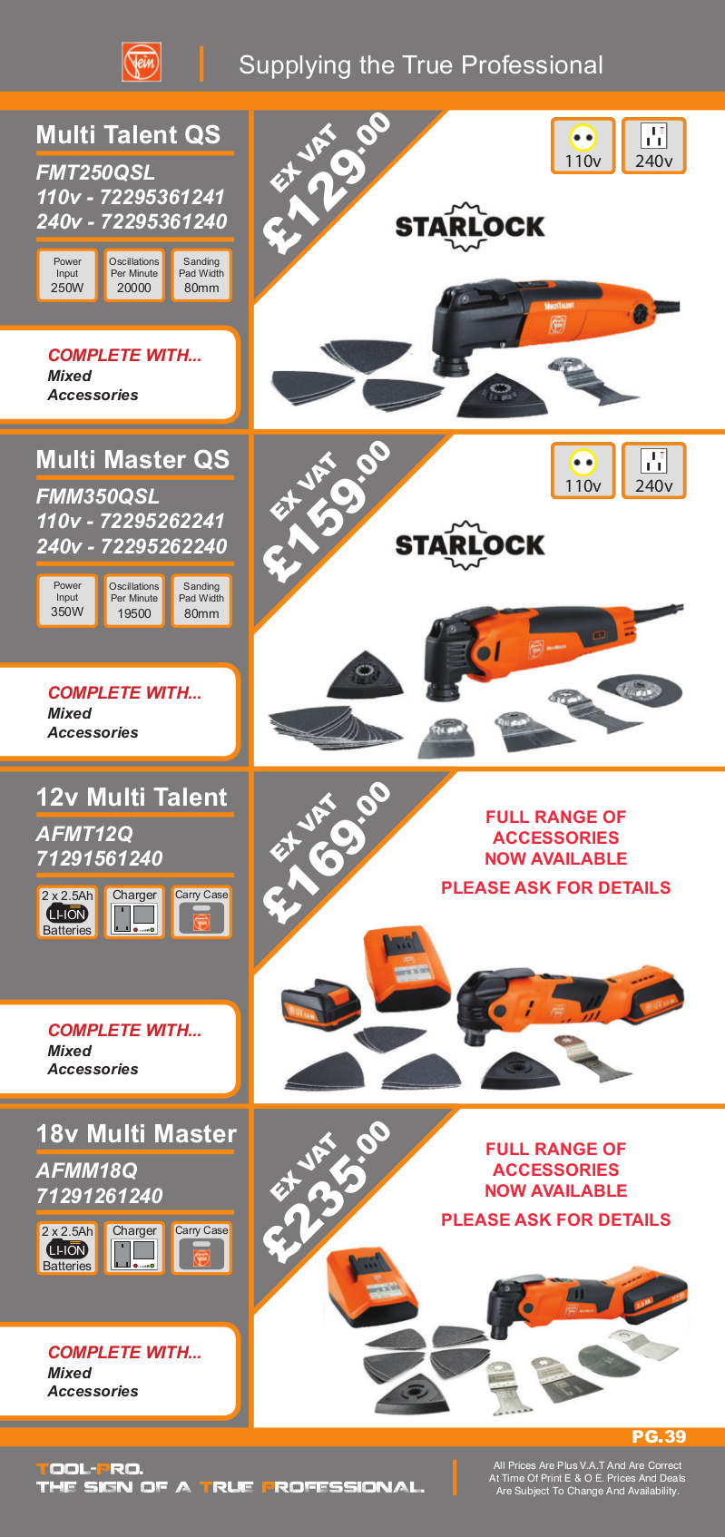 Tool-Pro Catalogue Page 39