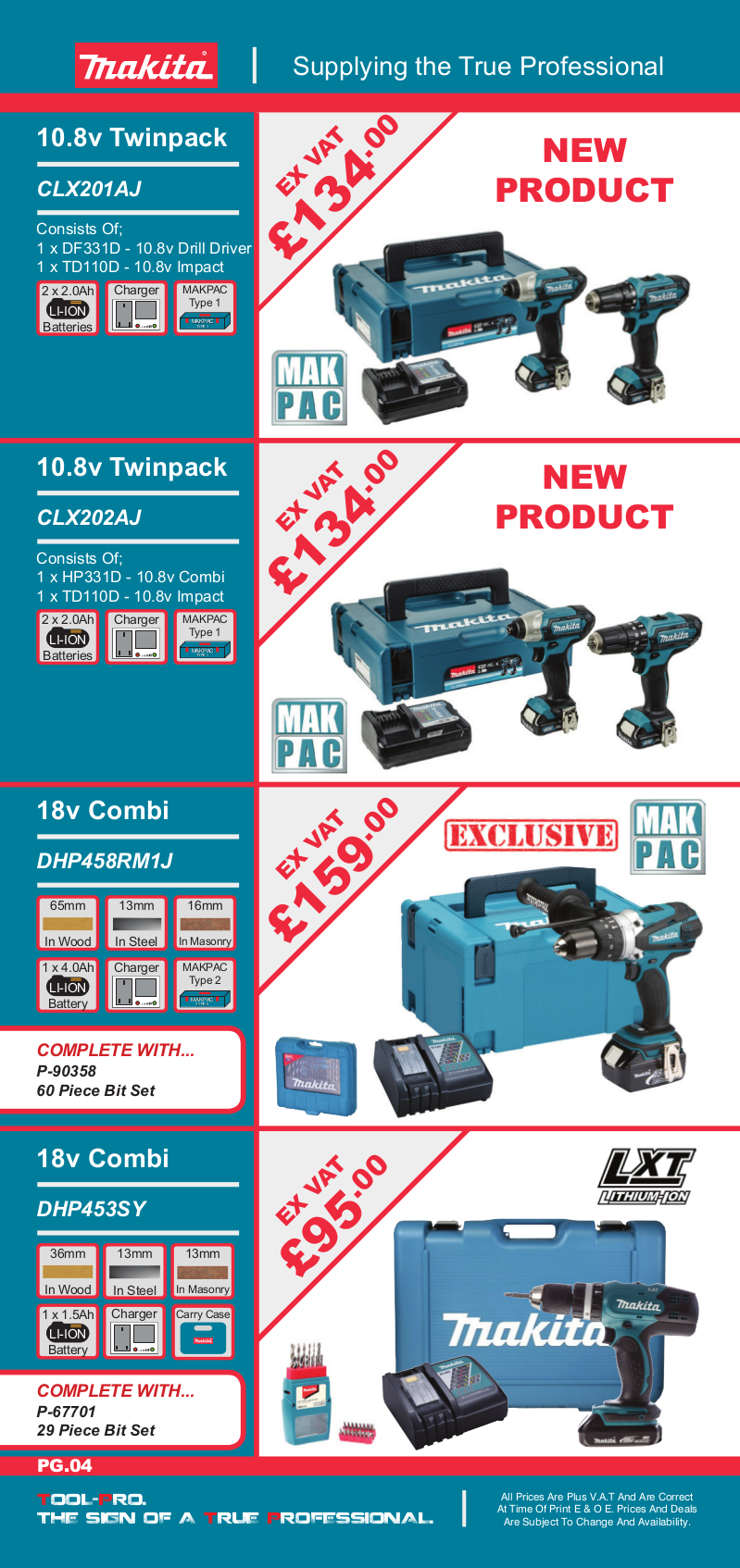 Tool-Pro Catalogue Page 