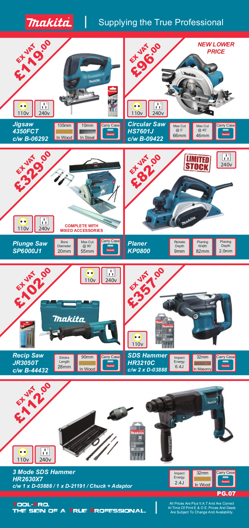 Tool-Pro Catalogue Page 