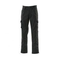 Mascot 07479-330-09 Pasadena Work Trousers with Kneepad Pockets - Black 32R