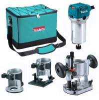 Makita RT0700CX2 Router/Trimmer & Bases 710W 240V
