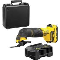 Stanley Fatmax SFMCE500 18v Cordless Oscillating Multi Tool X1 2Ah + Accessories