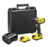 Stanley Fatmax SFMCF800C2K-GB 18V Li-Ion Impact Driver 2 x 1.5ah Batteries + Case