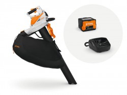 Stihl SHA 56 Cordless Vacuum Shredder with AK 20 With battery and AL 101 charger