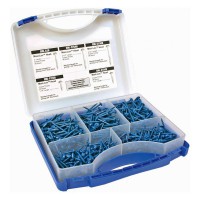 Kreg SK03B Blue-Kote Pocket-Hole Screw Kit 1-1/4\" 31mm 1-1/2\" 38mm 2\" 50mm