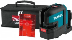 Makita SK105DZ 12V CXT Cross Line Laser Red - SK105DZ