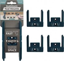 Stealth Mounts Blue Tool Mounts Makita LXT (4 Pack)