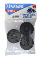Spartacus SP104 Trimmer Spool & Line - Pack of 3