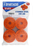 Spartacus SP105 Trimmer spool & line - Pack of 4