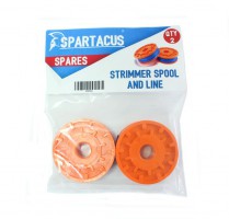 Spartacus SP105 Trimmer Spool & Line - Pack of 2