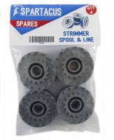 Spartacus SP126 Trimmer spool & line - Pack of 4