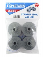 Spartacus SP150 Trimmer spool & line Pack of 4