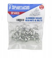 Spartacus SP163 Aluminium square head nuts & bolts