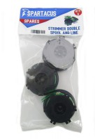 Spartacus SP173 Trimmer Spool & Line - Pack of 3