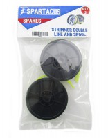 Spartacus SP191 Trimmer Spool & Line - Pack of 2