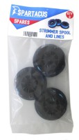 Spartacus SP199 Trimmer spool & line - Pack of 3