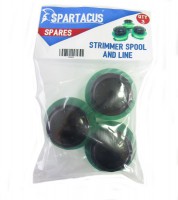 Spartacus SP212 Trimmer Spool & Line - Pack of 3
