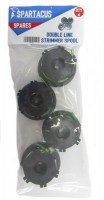 Spartacus SP300 Trimmer spool & line - Pack of 4