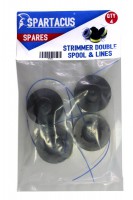 Spartacus SP330 Trimmer spool & line - Pack of 4