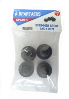 Spartacus SP332 Trimmer spool & line - Pack of 4