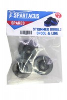Spartacus SP341 Trimmer spool & line - Pack of 3