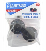 Spartacus SP342 Trimmer Spool & Line - Pack of 2