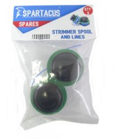 Spartacus SP346 Trimmer spool & line - Pack of 2