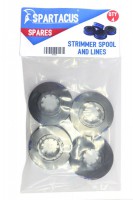 Spartacus SP348 Trimmer spool & line - Pack of 4