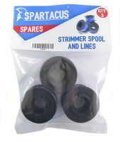 Spartacus SP349 Trimmer spool & line - Pack of 3