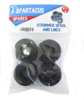 Spartacus SP349 Trimmer spool & line - Pack of 4