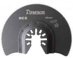 Spartacus Multi Tool Saw Blade 88mm Wood & Plastic Cutting 
