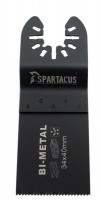 Spartacus Multi Tool BIM Plunge Cut Blade 34mm x 40mm Wood Plastic Metal Cutting Packaged Single