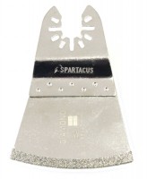 Spartacus Multi Tool Diamond Coated Segment Arc Blade 65mm Hard Tile Cement Glass