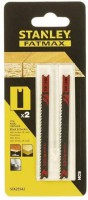 FATMAX STA25542 Jigsaw Blades, U shank , Laminate , HCS pack of 2