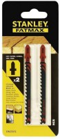 FATMAX STA25572 Jigsaw Blade,T shank, Fast (very), HCS,
