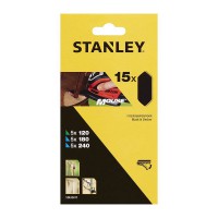 Stanley STA32477 Pack of 15 Mouse Sheet Quick Fit Assorted Finger Sheet