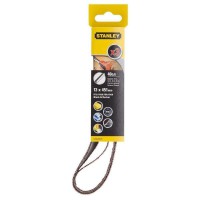 Stanley STA33376 POWERFILE BELT, 13mm White Alox 40g