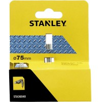 Stanley STA36040 Crimped Steel Wire Cup, 75mm - Coarse