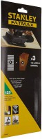 FATMAX STA39007 MESH 3x 120g Sheet, Half 115x280, Non Velcro