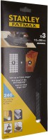 FATMAX STA39012 MESH 3x 240g Sheet, Half 115x280, Non Velcro