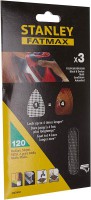 FATMAX STA39097 MESH 3x 120g Sheet, Multi Sander  Velcro