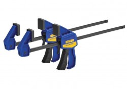 IRWIN Quick-Grip Mini Bar Clamp 12\" 300mm Twin Pack - T54122EL7