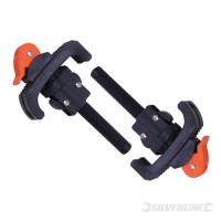 Silverline TB02 Pack of 2 Workbench Clamps Set