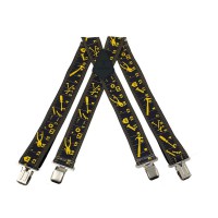 Tomahawk Braces - Black Tape Measure Work