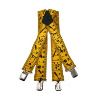Tomahawk Braces - Tape Measure Pattern